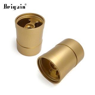 CNC milling precision machining small mechanical spare parts brass shaft machined brass copper parts 